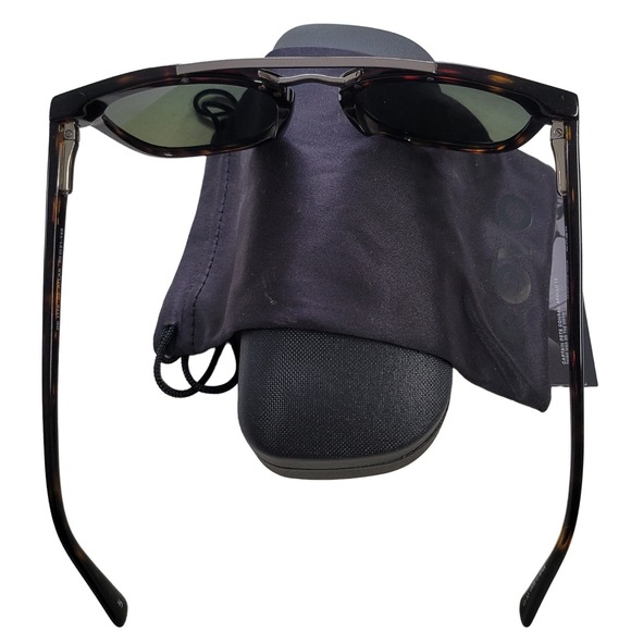 Revo ATLAS Tortoise Silver POLARIZED Blue GLASS Lens Sunglass 1179 02 New - Picture 4 of 8